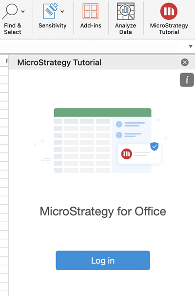 Se connecter à MicroStrategy
