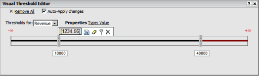 Visual Threshold Editor Visual Threshold Editor