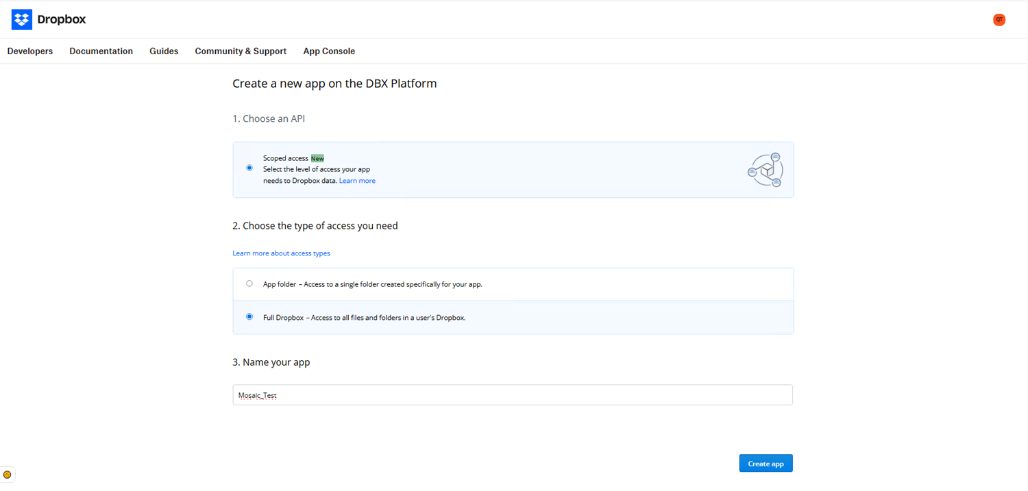 Import Data from a Dropbox File