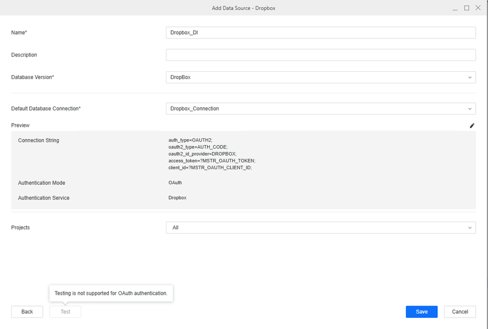 Import Data from a Dropbox File