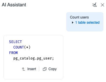 Verwenden Sie Auto SQL zum Erstellen von Freeform-SQL-Tabellen